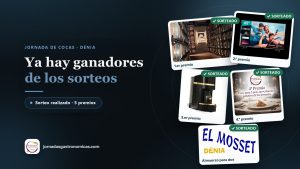 Ya hay ganadores de los sorteos de la Jornada de Cocas de Dénia